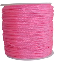 50 m. pink knyttesnor. 1,5 mm.